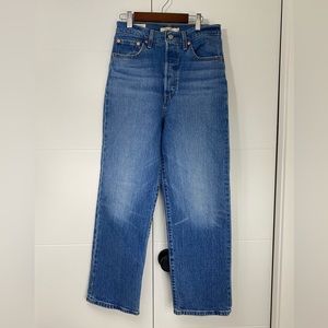 Levi’s Ribcage Jeans in blue